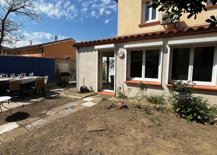 Charmante Maison Canetoise Proche Et Commodites ! 카네트